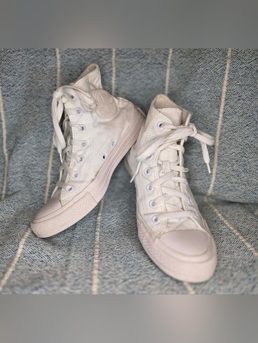 Converse Chuck Taylor All Star High Top - White Monochrome - W8 / M6 / EU39
